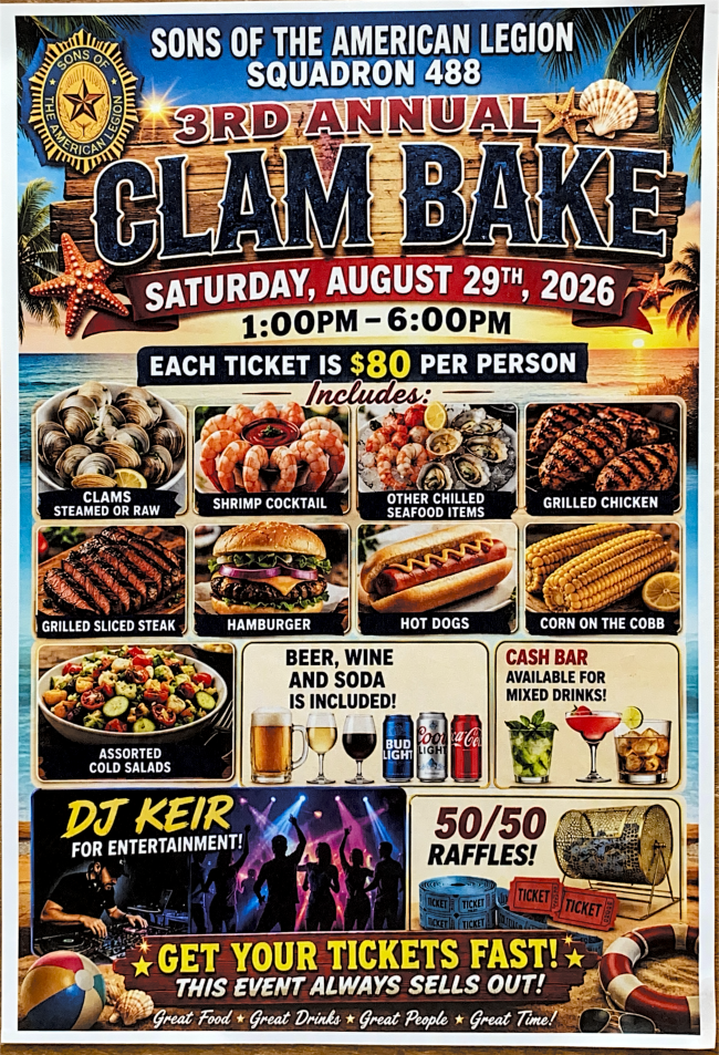Clam Bake Saturday, August 29, 2026.png